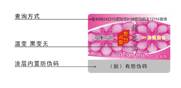 服裝防偽標(biāo)簽