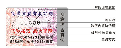  破壞性刀膜防偽標(biāo)